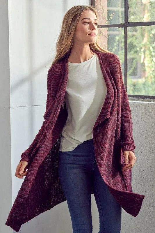 Chunky Sweater Knit Cardigan