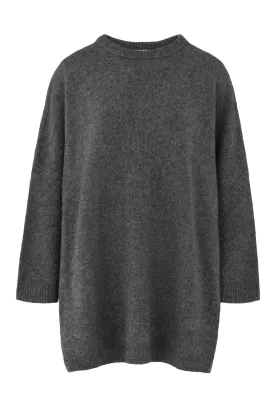 DEAN KNIT - THUNDER - SILK/CASHMERE