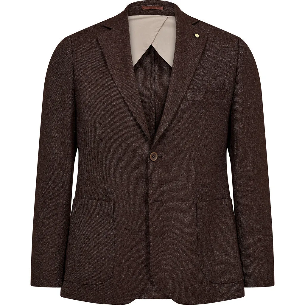 Faith Flanell Blazer - BRW Brown