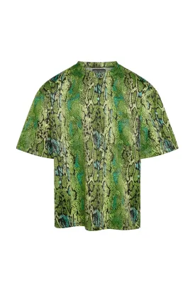 Fela Python Print Short Sleeve