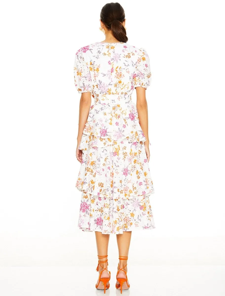 JASMINE VINES MIDI DRESS