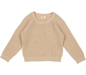 MAR Torin Oatmeal Chunky Knit Sweater