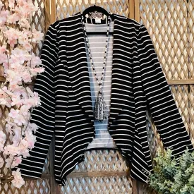 Striped Blazer