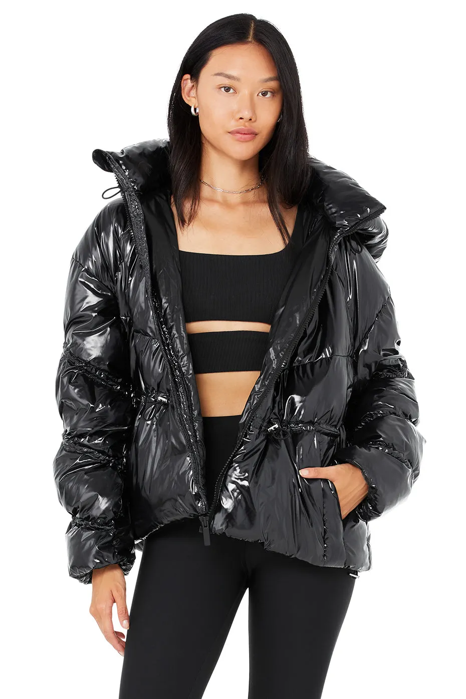 Stunner Puffer Jacket - Black